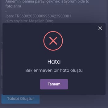 Destek Talebi Oluşturma Sorunu Ve Hesap Güvenliği