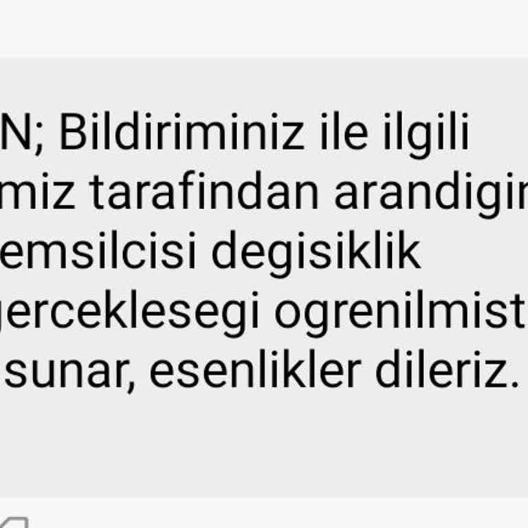 Müşteri Temsilcisi Değişikliği Talebi Göz Ardı Ediliyor