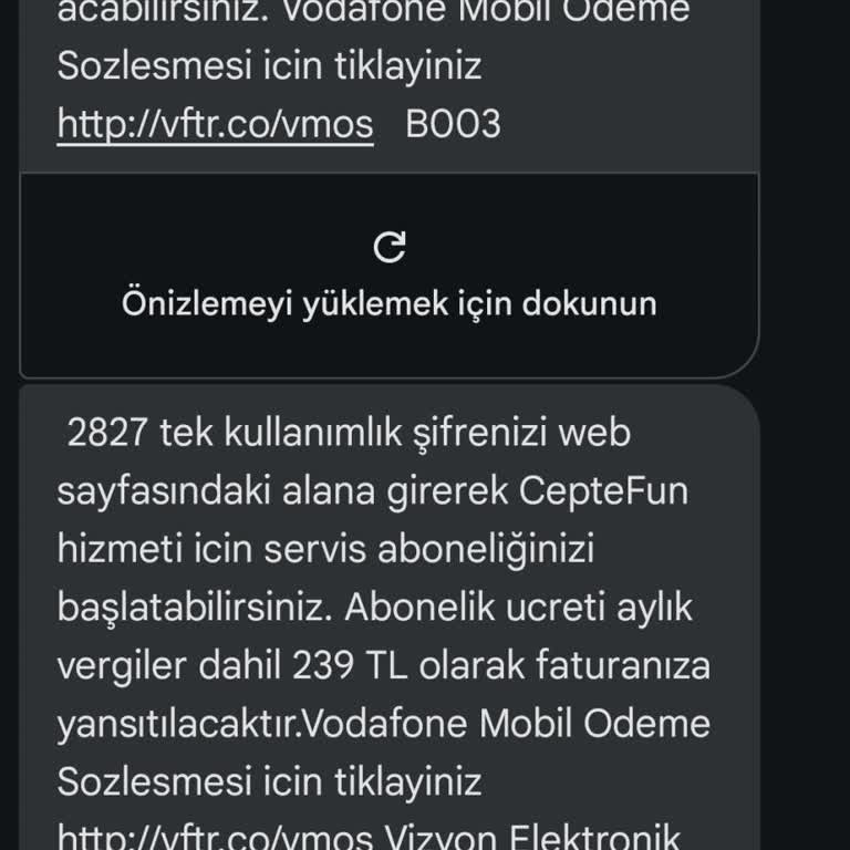 Vodafone Mobil Ödeme Sorunu: Yanlış Abonelikler Ve Geri Ödeme Beklentisi