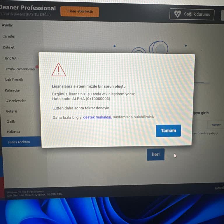 Ccleaner Aboneliği: Sürekli Sistem Hatası Ve İade Sorunu