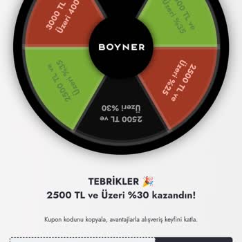 Boyner Uygulamasındaki İndirim Kodları Çalışmıyor!