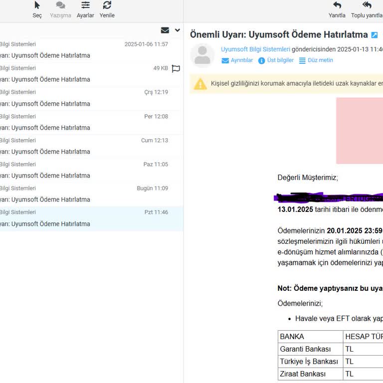 Uyumsoft Bilgi Sistemleri Habersiz Sözleşme Yenileme Ve Haksız Ücret Talebi!
