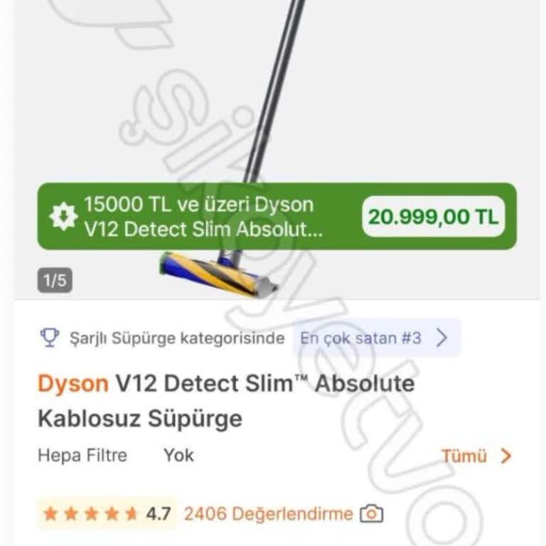 Hepsiburada Ve Dyson İş Birliği Mağduriyeti
