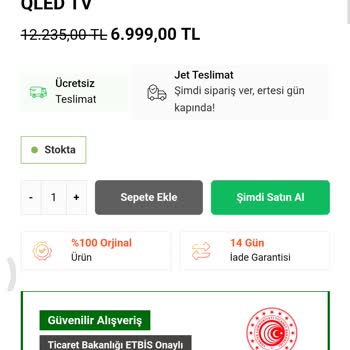 Onvo TV Siparişimde Yaşadığım Sorunlar