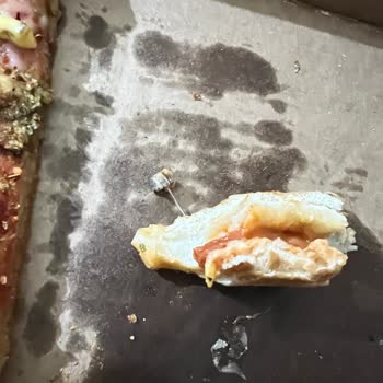 Domino's Pizzada Şok Eden Küpe Sürprizi