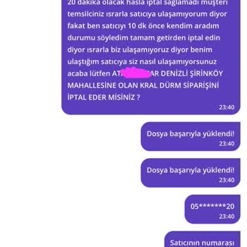 Canlı Destekle İletişim Kuramama Sorunu