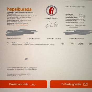 Kullanılmamış Ürünün Pil Sorunu Ve Müşteri Hizmetleri İlgisizliği