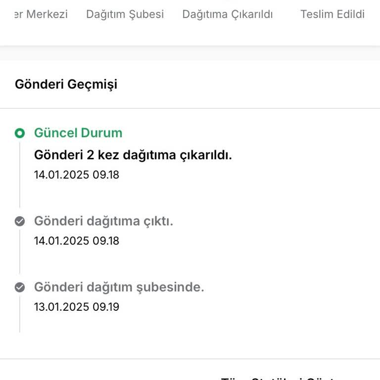 Sürat Kargo'nun Teslimat Sorunları