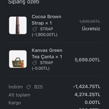 Bonheur Bag 'den Aldığım Çanta Hayal Kırıklığı Yarattı