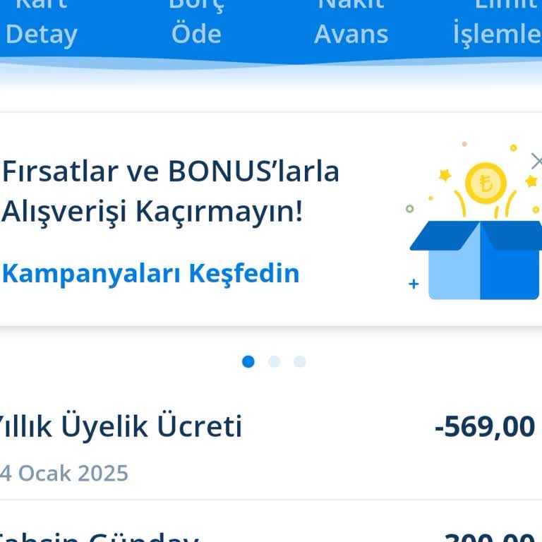 Haksız Kart Üyelik Ücreti İadesi Talebi