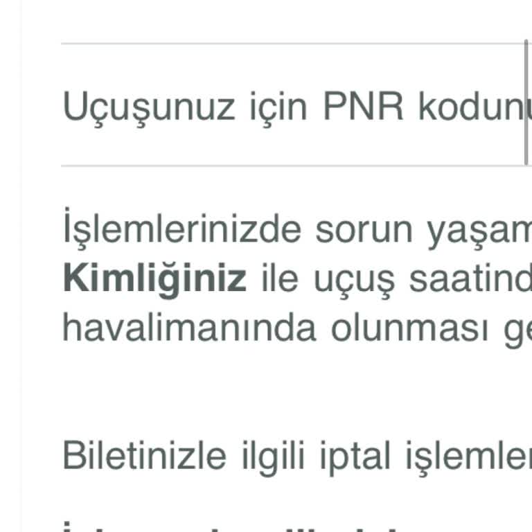 Bilet İptal Ve İade Sorunu