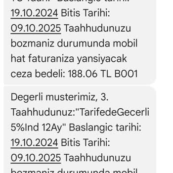 Türk Telekom Cayma Bedeli Mağduriyeti