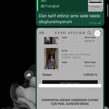 Yanlış Beden Ve Geciken Siparişler Mağduriyeti