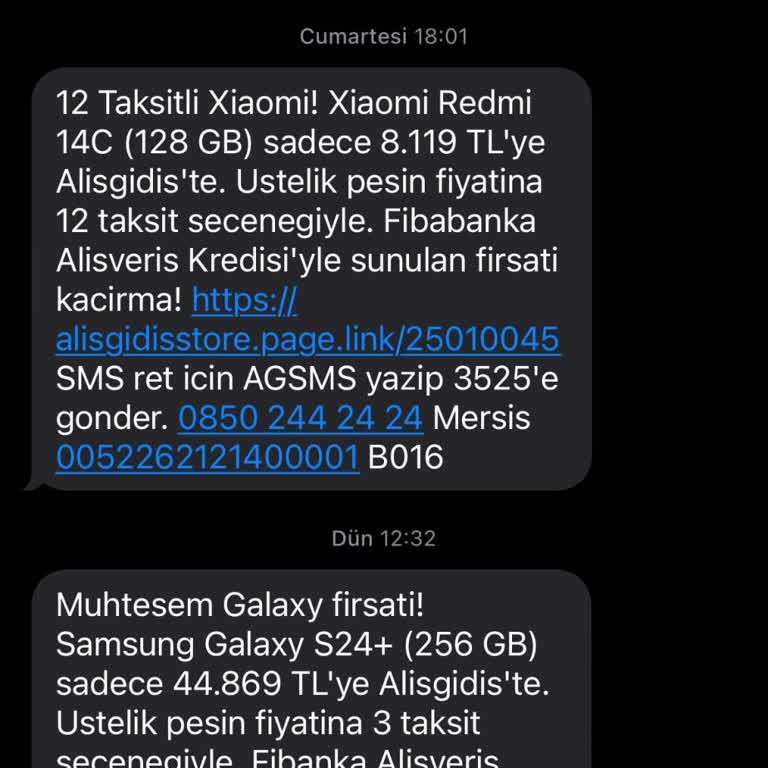 İptal Edilen Mesajlar Sürekli Geliyor, Çözüm Yok