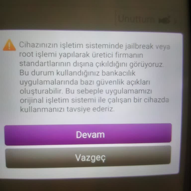 Enpara Uygulamasına Erişim Sorunu: Root Veya Jailbreak Uyarısı