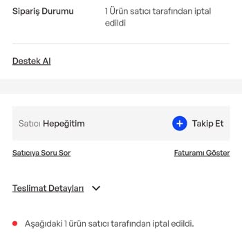 Keyfi İptal Ve Fiyat Artışı Mağduriyeti