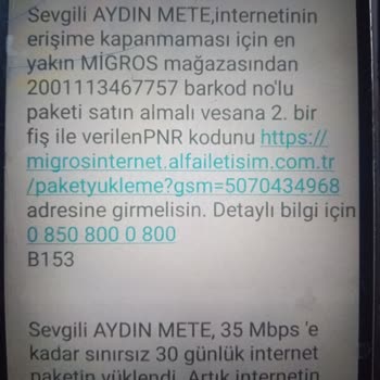 Ödenen Hizmetin Eksik Sunulması: İnternet Paketi Mağduriyeti