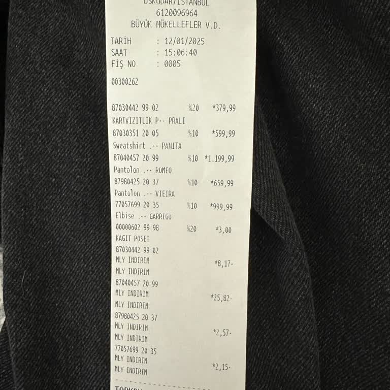 Akasya AVM Mango'da Yanlış Faturalandırma Ve İletişim Sorunu