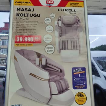 BİM'de İki Kez Mağduriyet: Satın Alınamayan Masaj Koltuğu