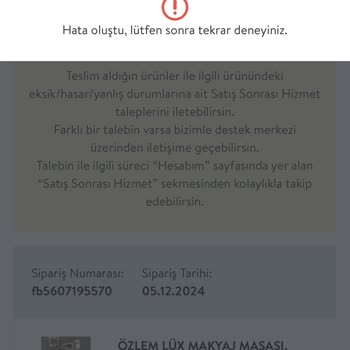 Vivense'den Aldığım Ürünler Hayal Kırıklığı Yarattı