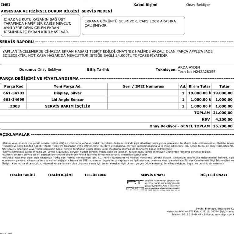 Macbook Air'de Erken Arıza Ve Yetersiz Servis Deneyimi