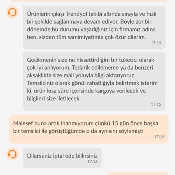 Sipariş Verildi Ama Kargoya Bile Verilmedi