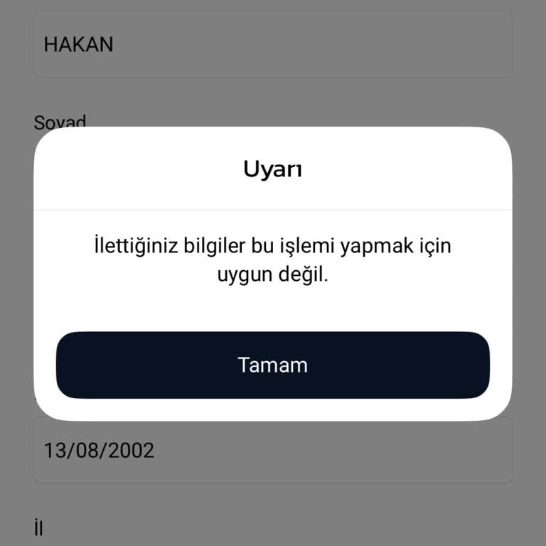 Hesap Doğrulama Sorunu Ve Geciken Yanıt