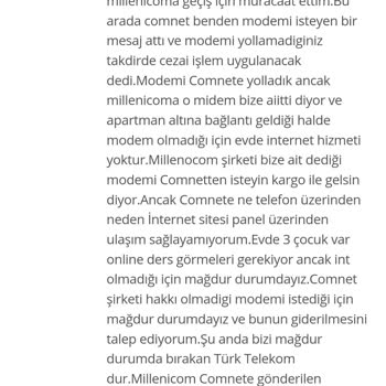 İnternet Bağlantı Sorunu Ve Modem Krizi