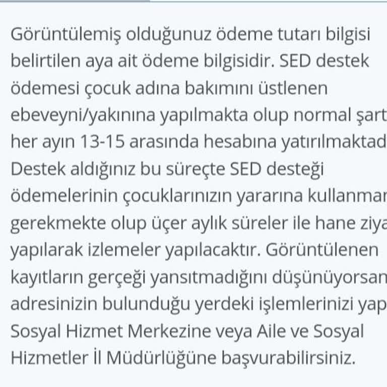 SED Ödemeleri Hakkında Belirsizlik