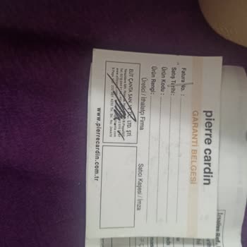 Pierre Cardin Çantada Hızlı Amblem Soyulması Ve Müşteri Hizmetleri Sorunu