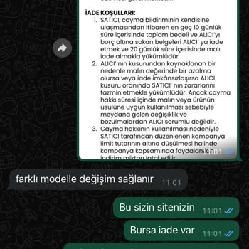 Yasal İade Hakkımızın Engellenmesi