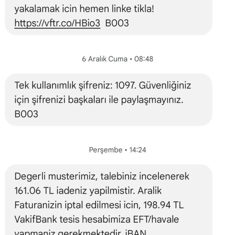 Vodafone İle Fatura Karmaşası Ve Müşteri Hizmetleri Sorunu