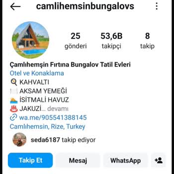 Camlihemsinnbungalovs Hesabı Kötü Niyetli
