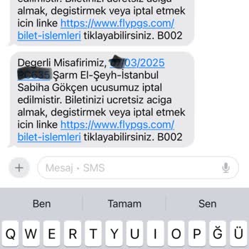 Pegasus'un Yanıltıcı Bilet İptal Stratejisi