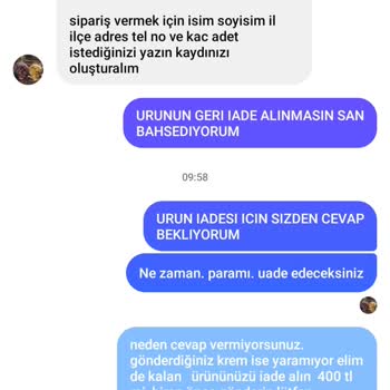 Etkisiz Ürün Ve İade Sorunu: Paramı Geri İstiyorum