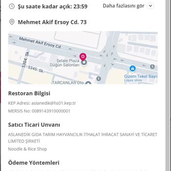 Yanıltıcı Restoran İsimleriyle Tüketici Aldatmacası