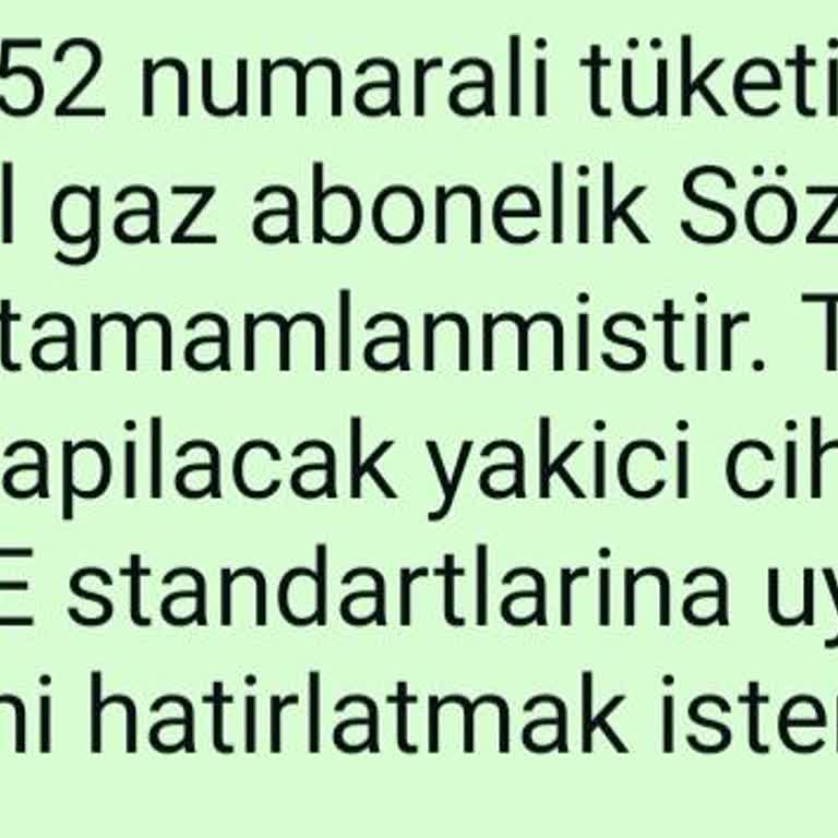 Doğalgaz Bağlantısı Mağduriyeti
