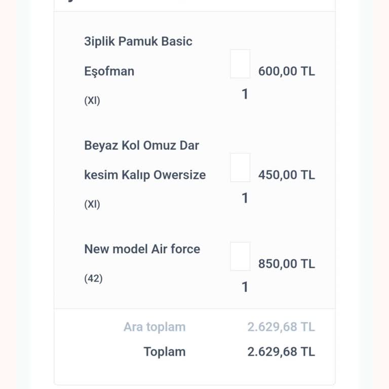 Sipariş Verildi, Ürün Gönderilmedi