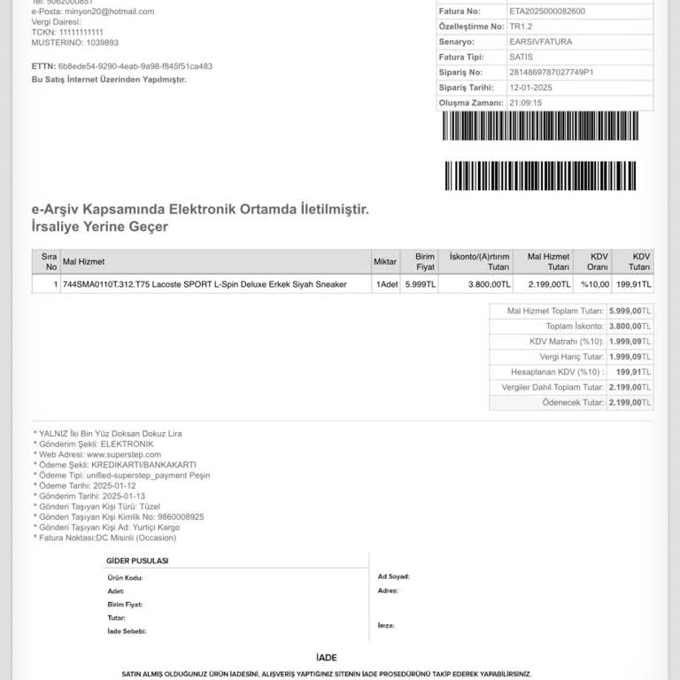 Hediye Paketi Talebi Ve Hasarlı Ürün Teslimatı