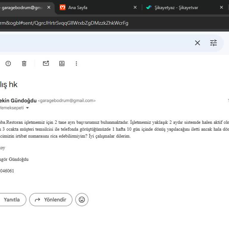 Restoran Açılışında Gecikme Ve İletişim Sorunları