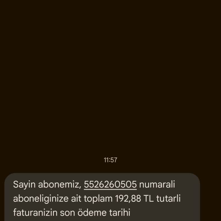 Kullanılmayan Hat Üzerinden Haksız Fatura