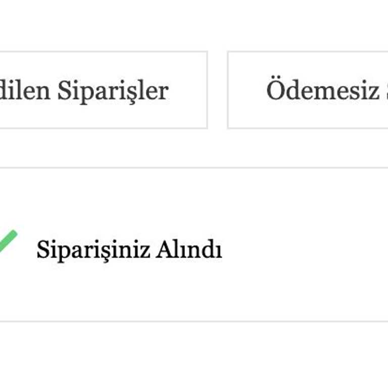 Geciken Ajanda Siparişi Ve İlgisizlik