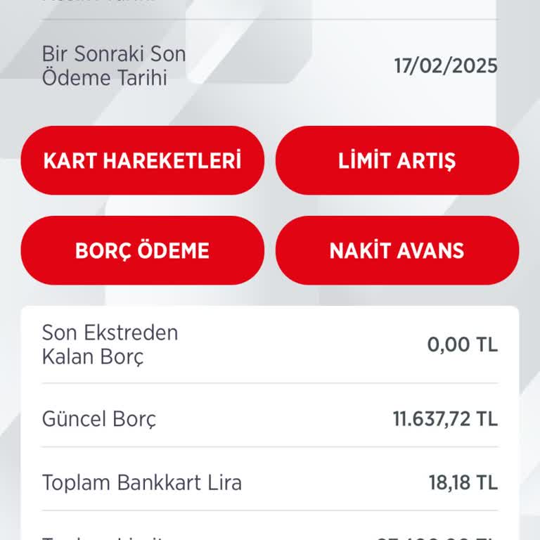 Ziraat Bankası'ndan Limit Artırım Talebime Sürekli Ret