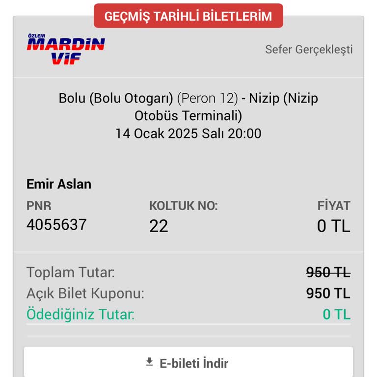 Otobüs Gelmedi, Yardımcı Olunmadı