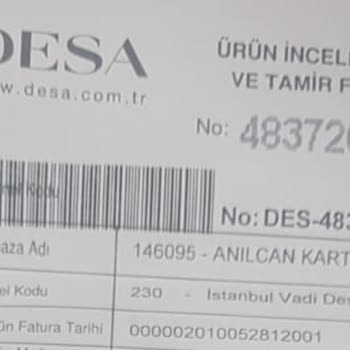 Desa Deri'de Bitmeyen İade Süreci Ve KVKK İhlali