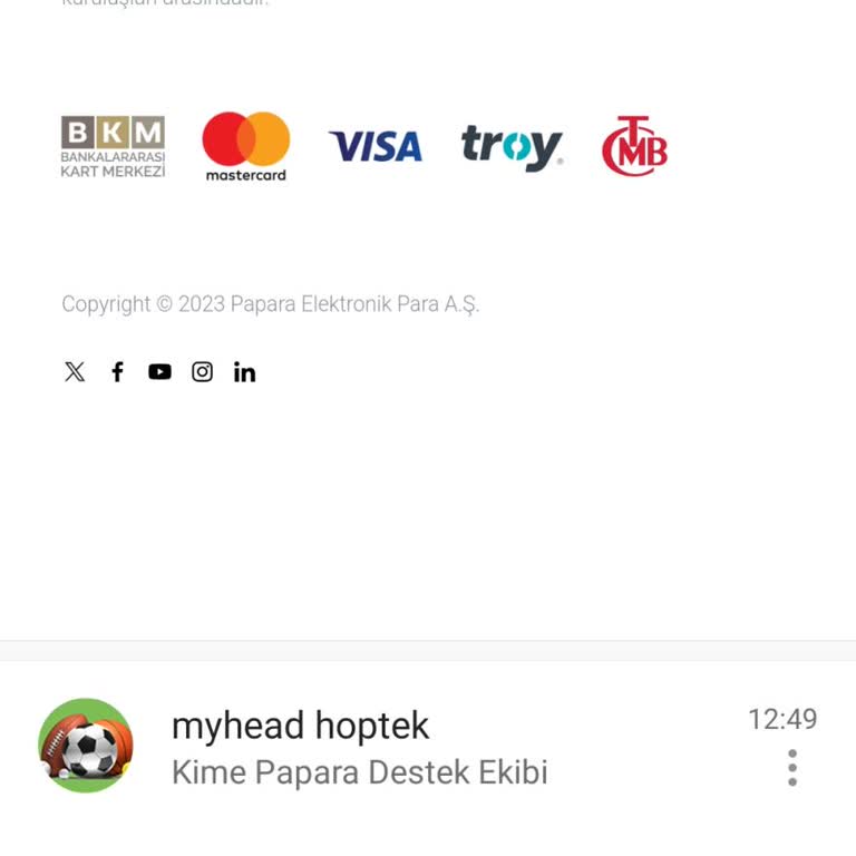 Papara İşlem Kısıtları: Acil Durumda Yetersiz Destek!