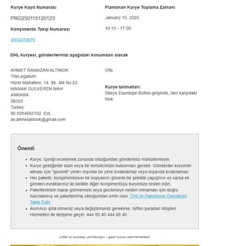 DHL'nin Keyfi Uygulamaları Ve Müşteri Memnuniyetsizliği