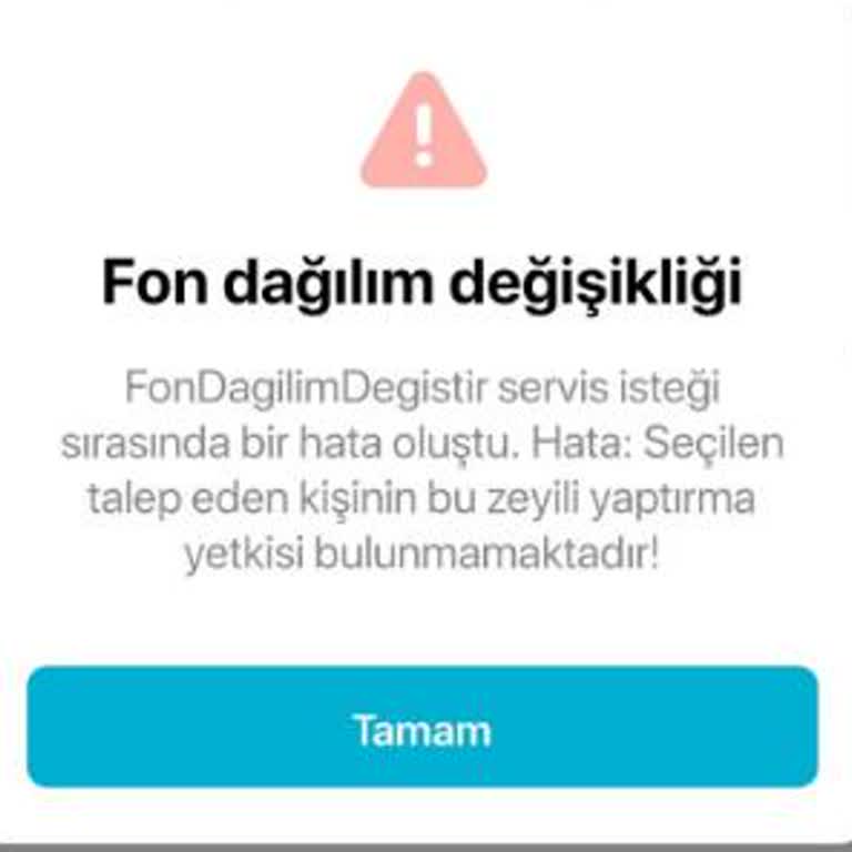 18 Yaş Altı Bireysel Emeklilikte Fon Değişikliği Sorunu