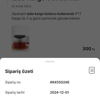 Hasarlı Ürün Ve Eksik Para İadesi