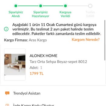 Trendyol'da Kargo Gecikmesi Ve Satıcı Sorumsuzluğu